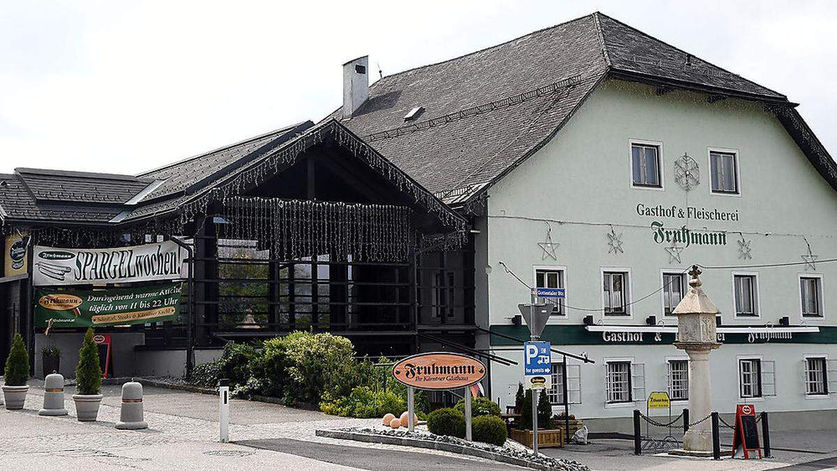 Das Gasthaus hat normal geöffnet