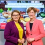 Christina Mutenthaler-Sipek, Geschäftsführerin AMA-Marketing, und Katharina Koßdorff, Geschäftsführerin Fachverband der Lebensmittelindustrie