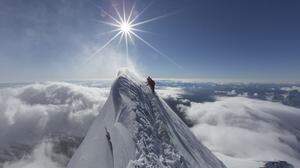 Der Großglockner gilt als Dach Österreichs. Mit 3798 Metern ist er der höchste Berg des Landes und ein beliebtes Bergsteigerziel