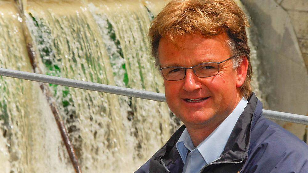 Stadtwerkechef Kurt Woitischek setzt auf Wasserkraft