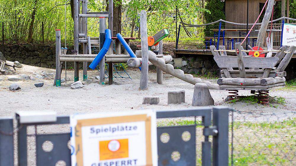 Ab 1. Mai sind Spielplätze in Klagenfurt und Villach wieder offen 