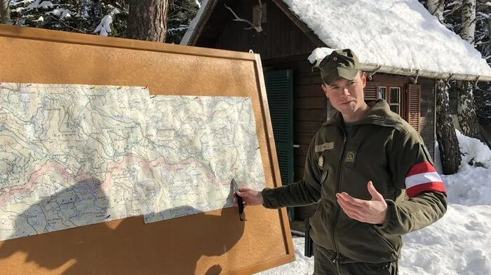 Seit Dezember ist eine Kompanie des Jägerbataillons 24 aus St. Johann im Tirol im sicherheitspolizeilichen Assistenzeinsatz in der Südsteiermark. Das Kommando hat Hauptmann Johannes Trixl.