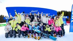 Österreichs Erfolgsboarder auf der Simonhöhe