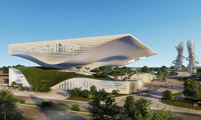 Ein weiteres Coop-Projekt in China: das Science & Technology Museum in Xingtai 