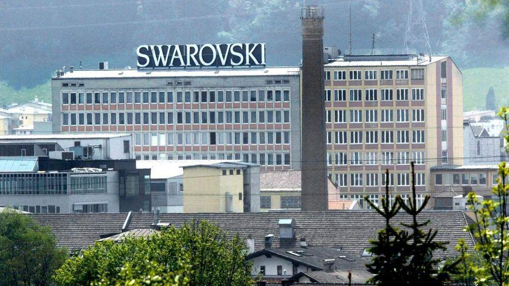 Swarowski-standort in Wattens in Tirol