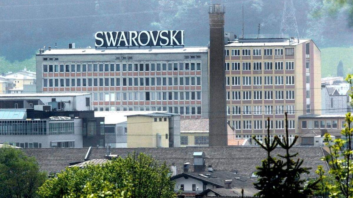 Swarowski-standort in Wattens in Tirol
