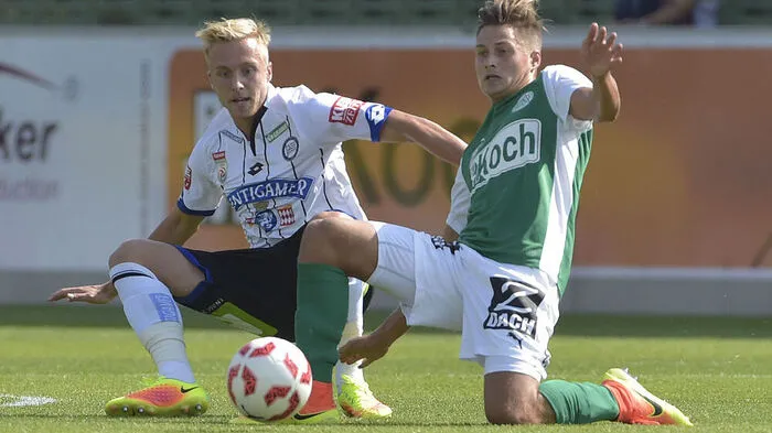 James Jeggo (links) scheut keinen Zweikampf