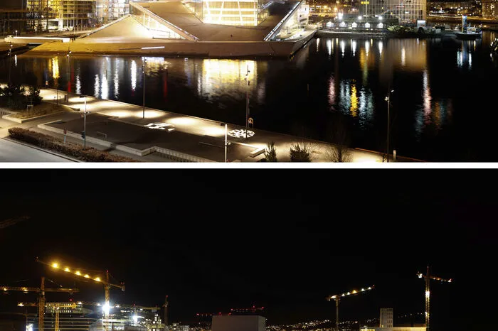 Das Ereignis wurde wie seit 2007 von der Umweltschutzorganisation WWF organisiert. Im Bild Oslo.