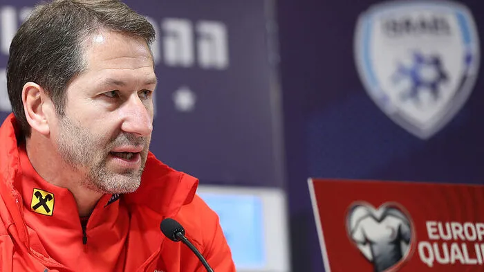 Franco Foda trifft mit dem Team heute auf Israel