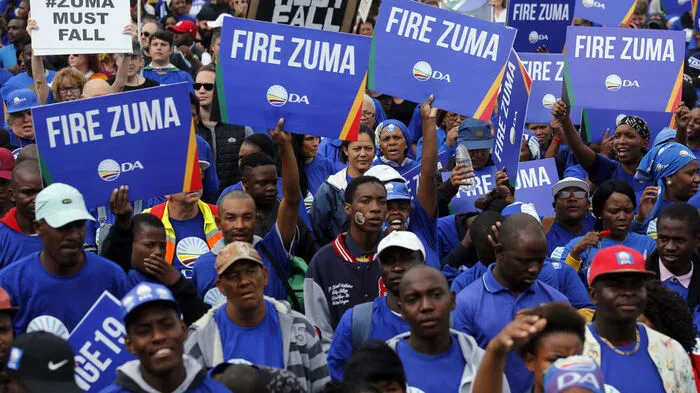 Proteste in Südafrika gegen Präsident Zuma