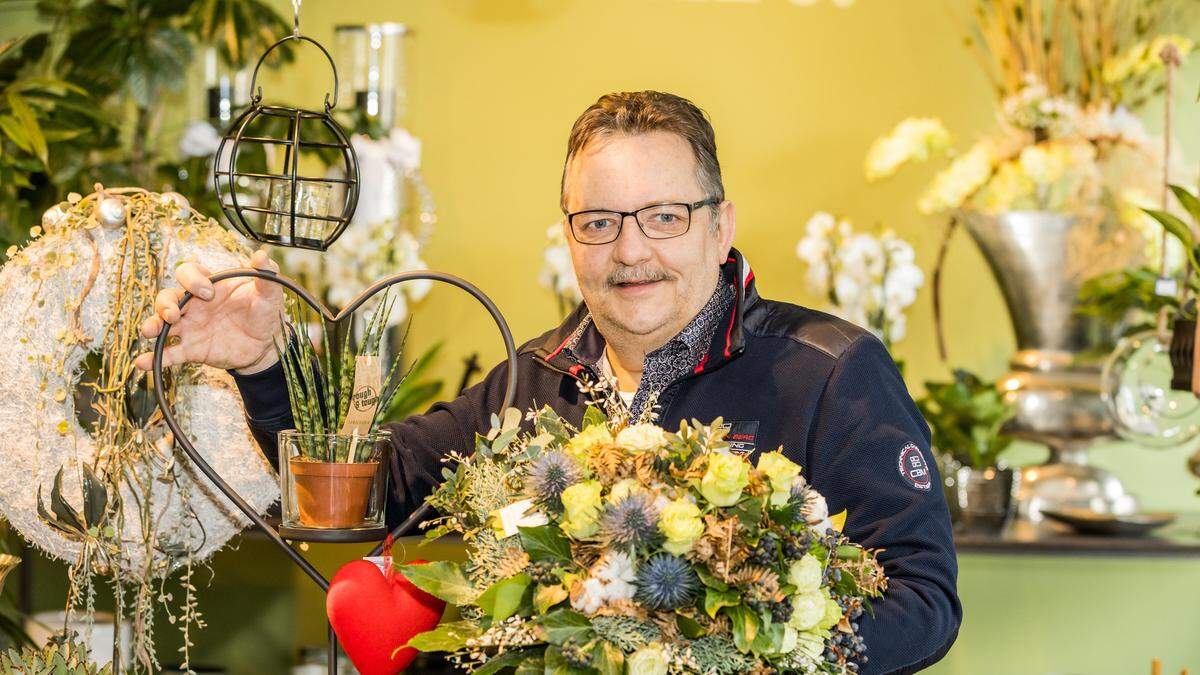  Kärntner Floristen-Innungsmeister Kurt Glantschnig