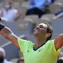 Rafael Nadal jubelte