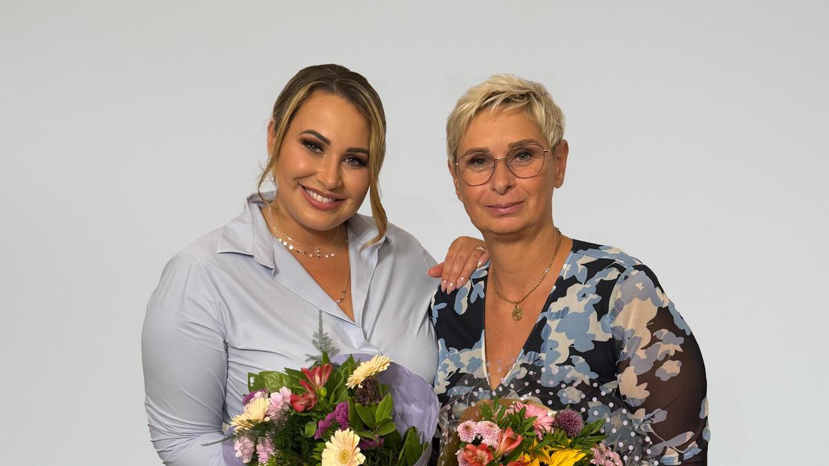 Adriana mit ihrer Mama Andrea Filipitsch