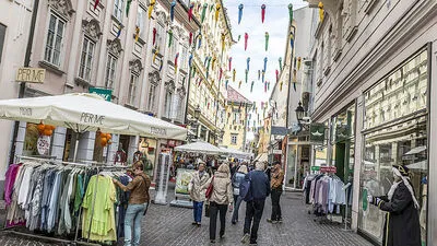 Die Papageien waren eine der Belebungsmaßnahmen der IG Innenstadt.