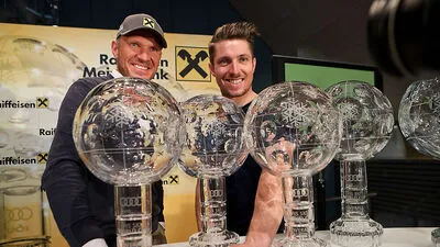 Hermann Maier und Marcel Hirscher