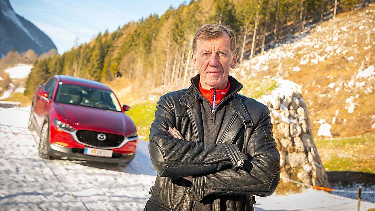 Meisterschüler:Walter Röhrl und der Mazda CX-30