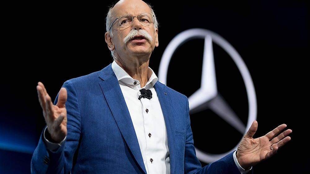 Daimler-Chef Dieter Zetsche ist in Washington mit dabei