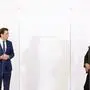  Bundeskanzler Sebastian Kurz und Vizekanzler Werner Kogler im Kanzleramt