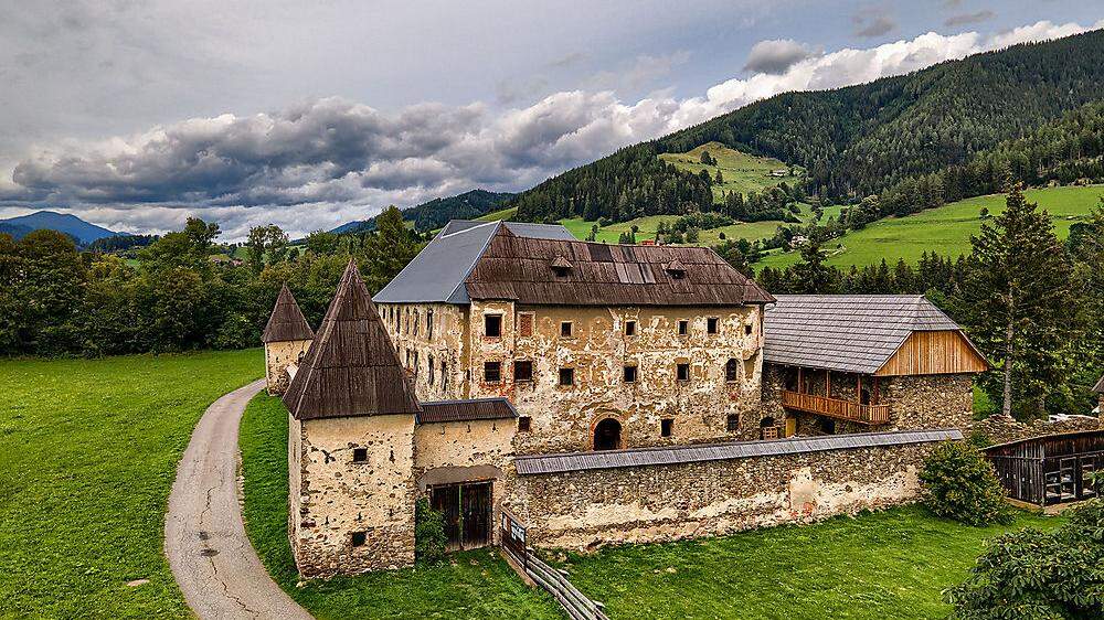 Das Schloss Hanfelden wurde im Laufe der Jahrhunderte nie wesentlich verändert
