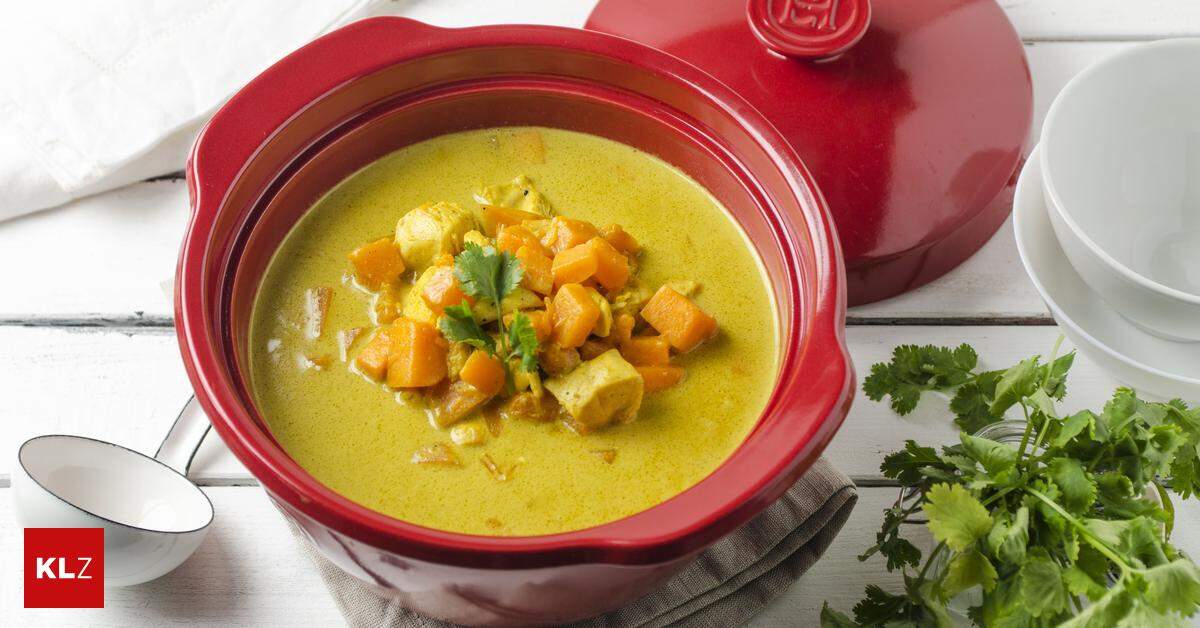 Rezepttipp: Hühnercurry mit Kürbis in der One-Pot-Variante