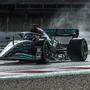 Lewis Hamilton bei den Testfahrten in Barcelona