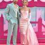 Ryan Gosling und Margot Robbie bei der &quot;Barbie&quot;-Premiere in Großbritannien. 