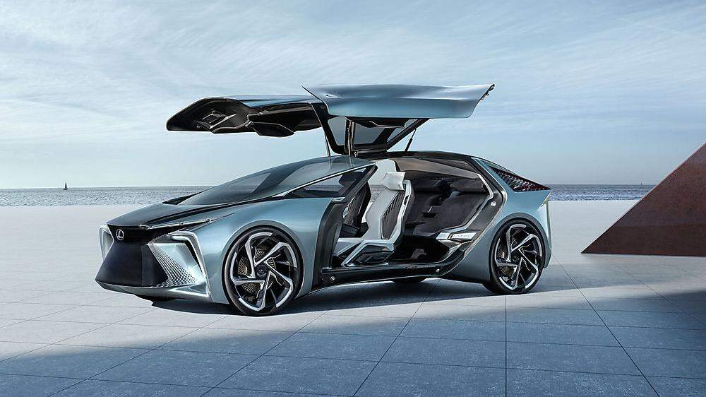 Lexus liefert einen elektrischen Flügeltürer als Technikträger