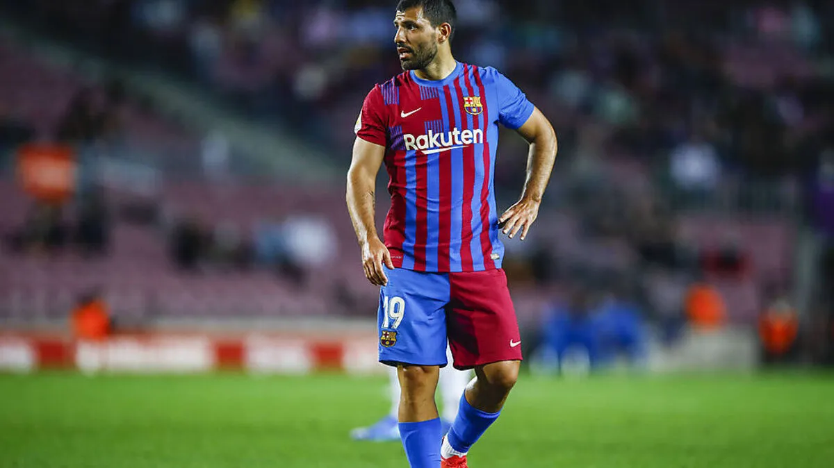 Sergio Agueros Zeit beim FC Barcelona könnte jäh zu Ende gehen.