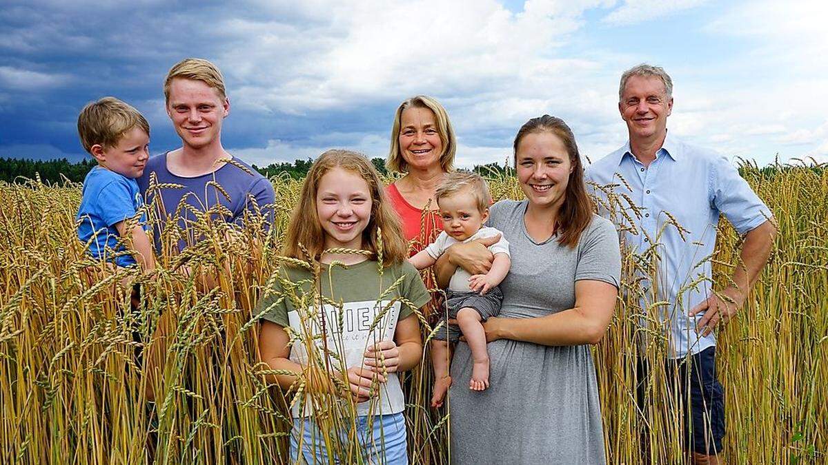 Am Lorenzhof hilft die gesamte Familie zusammen