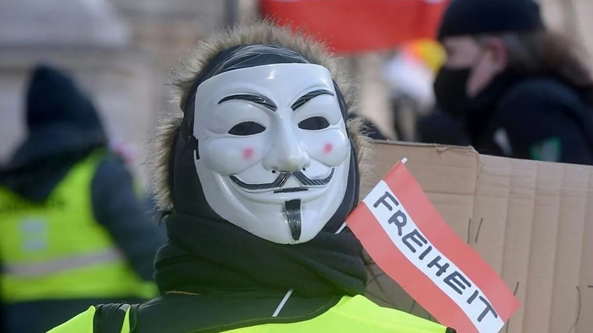 Im Frühjahr trafen sich noch Tausende bei Demos gegen die Coronamaßnahmen in Wien