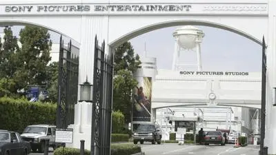 epa04533309 (FILE) A file photo dated 25 May 2004 showing cars entering and exiting the gates of Sony Pictures Entertainment and Studios in Culver City, California, USA. Sony Pictures Entertainment cancelled the planned release of its embattled film The Interview on 17 December after terror threats linked to North Korea spooked major US cinemas into scrapping their shows. 'We are deeply saddened at this brazen effort to suppress the distribution of a movie, and in the process do damage to our company, our employees, and the American public,' Sony said in a statement. The film, a comedy about a CIA plot to assassinate real-life North Korean leader Kim Jong Un, has been the center of the storm since hackers using the name Guardians of Peace began posting sensitive company data on the internet 24 November. EPA/BRENDAN MCDERMID