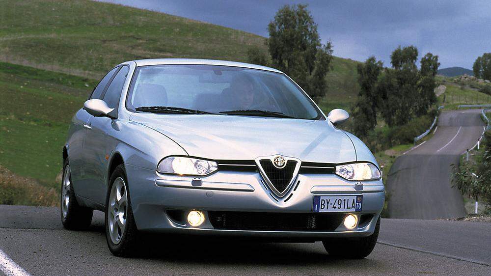 Mit der Limousine 156 feierte Alfa Romeo 1996 ein fulminantes Comeback