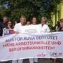 Schon 2013 wurde in Kalwang gegen die Schließung des UKH Kalwang demonstriert