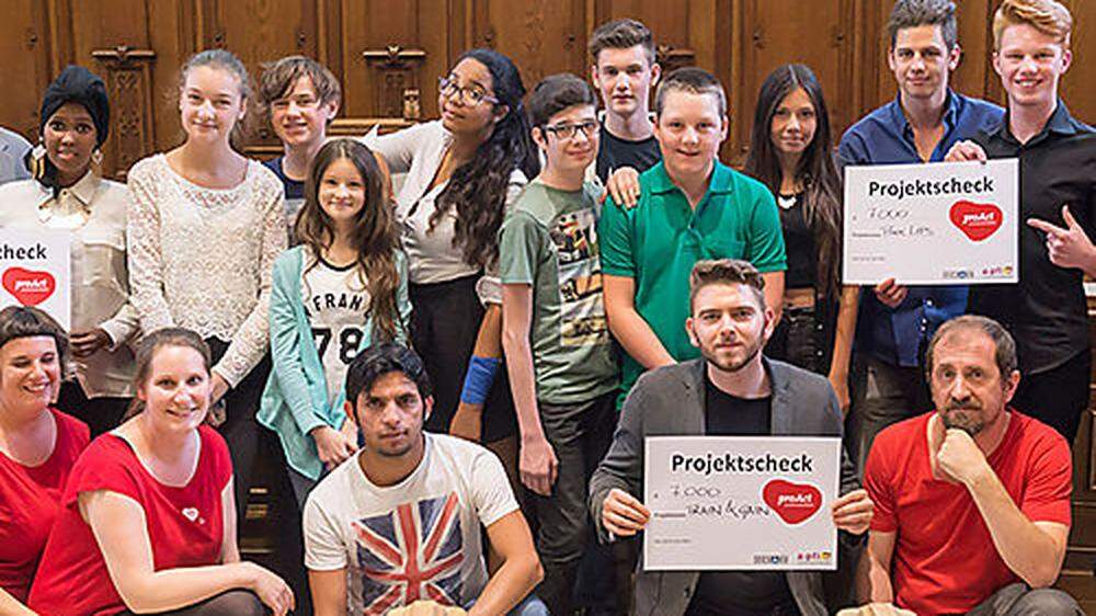 Auch heute stimmen Jugendliche über Jugendprojekte ab