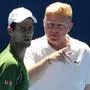Boris Becker (rechts) coachte Novak Djokovic für drei Jahre.