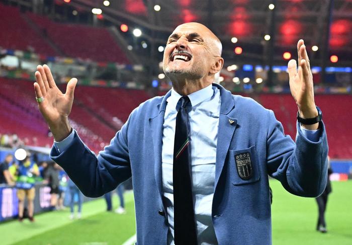 Luciano Spalletti was happy and angry after the 1-1 draw