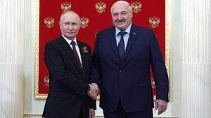 Der russische Präsident Wladimir Putin und der weißrussische Präsident Alexander Lukaschenko.
