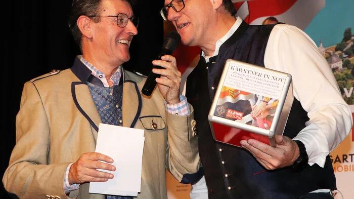 Die Veranstaltung wird auch für die Aktion „Kärntner in Not“ der KLEINEN Zeitung unterstützt!
