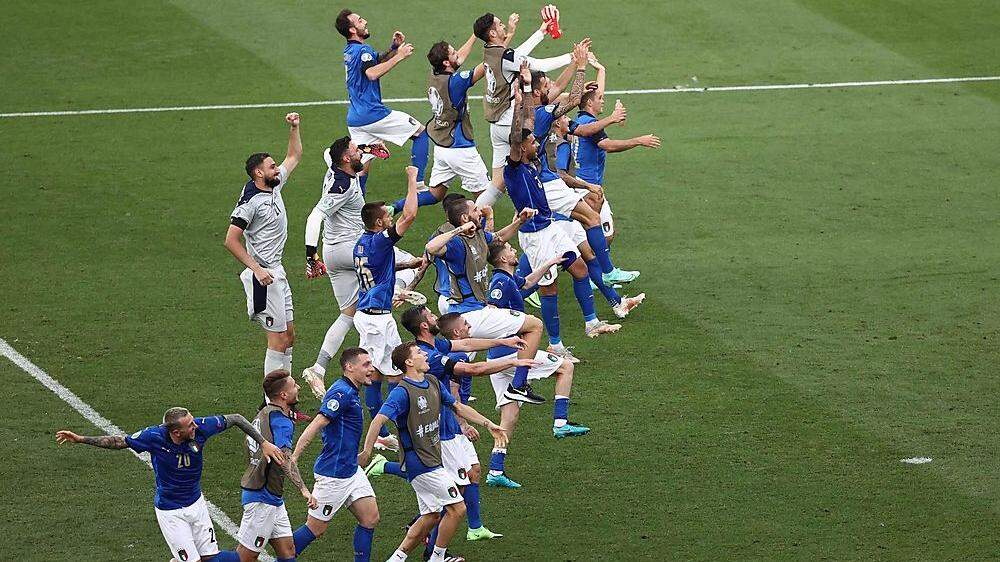 Die italienische Nationalmannschaft hat scheinbar verlernt, zu verlieren.