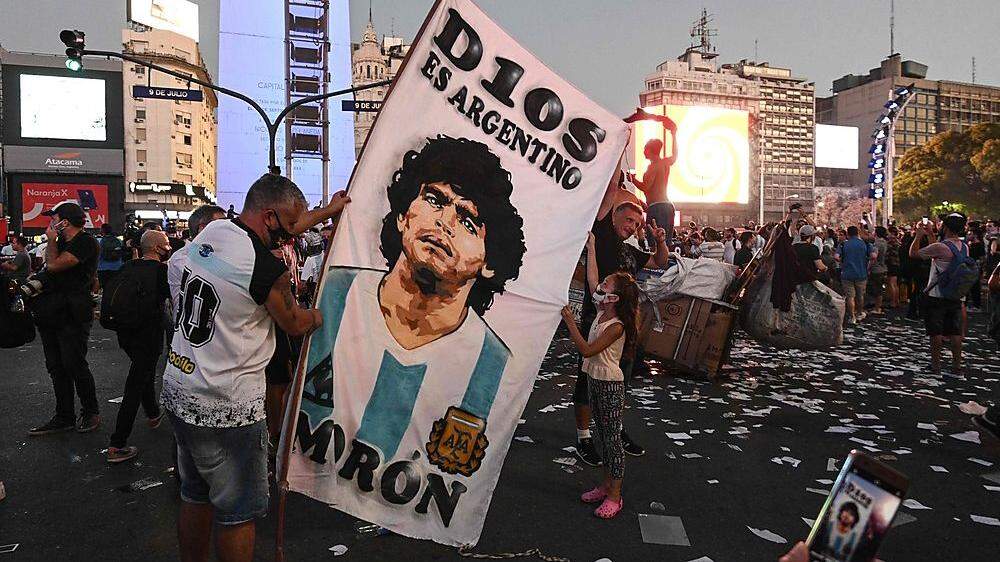 Die Welt trauert um Maradona