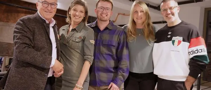 Volkmar Fussi, Heike Hack, Pierre Bechler, Katrin Lach und Thomas Niederdorfer (von links)