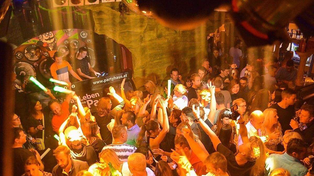 Im Partyhaus heißt es ab 22. Oktober: &quot;Ansprechen erwünscht&quot;