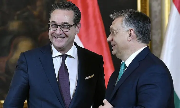 Treffen Orban Strache 