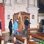 Ermittlungen nach einem Anschlag des Unabombers im Dezember 2002 in der Marienkirche Santa Maria Maggiore im Friauler    Cordenons di Pordenone
