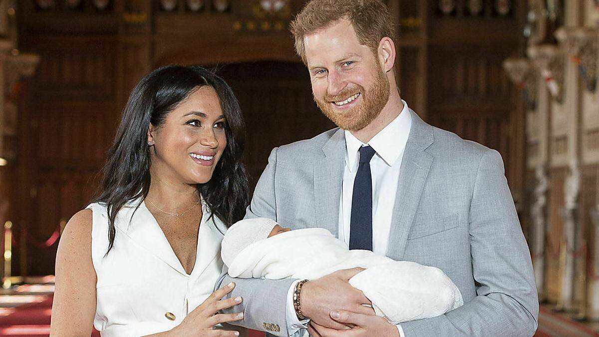 Meghan, Harry und ihr Sohn Archie