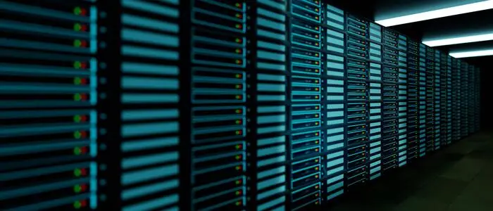 Blick in den Serverraum eines Datacenters: „Es wird eine große Wertschöpfung für die Region und viele Arbeitsplätze geben.“