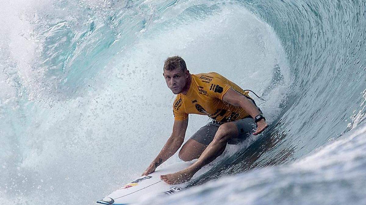 Mick Fanning bei der Arbeit