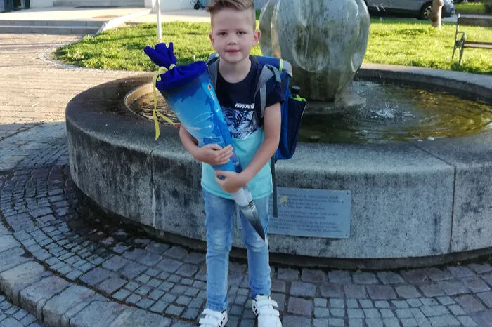 Jonas Baumgartner ist Schüler der VS St. Margarethen