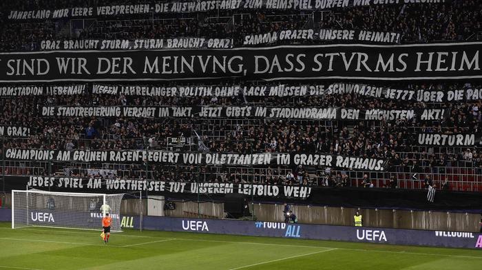 Am Dienstag pilgern wieder zahlreiche Sturmfans nach Klagenfurt, die ihre Mannschaft bekanntlich lieber in Graz anfeuern würden