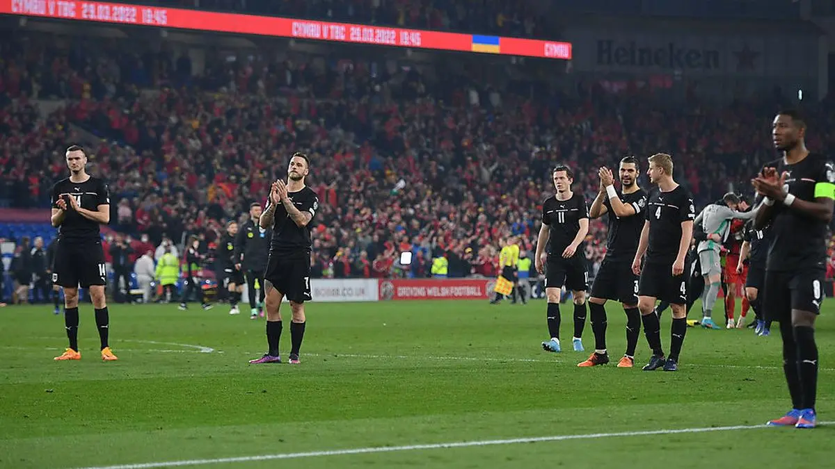 Österreich musste in Cardiff eine Niederlage einstecken